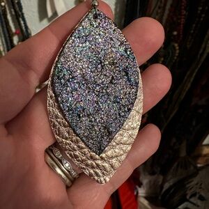 Elegant Multicolor Leaf Earrings